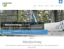 Tablet Screenshot of metalovimaq.com